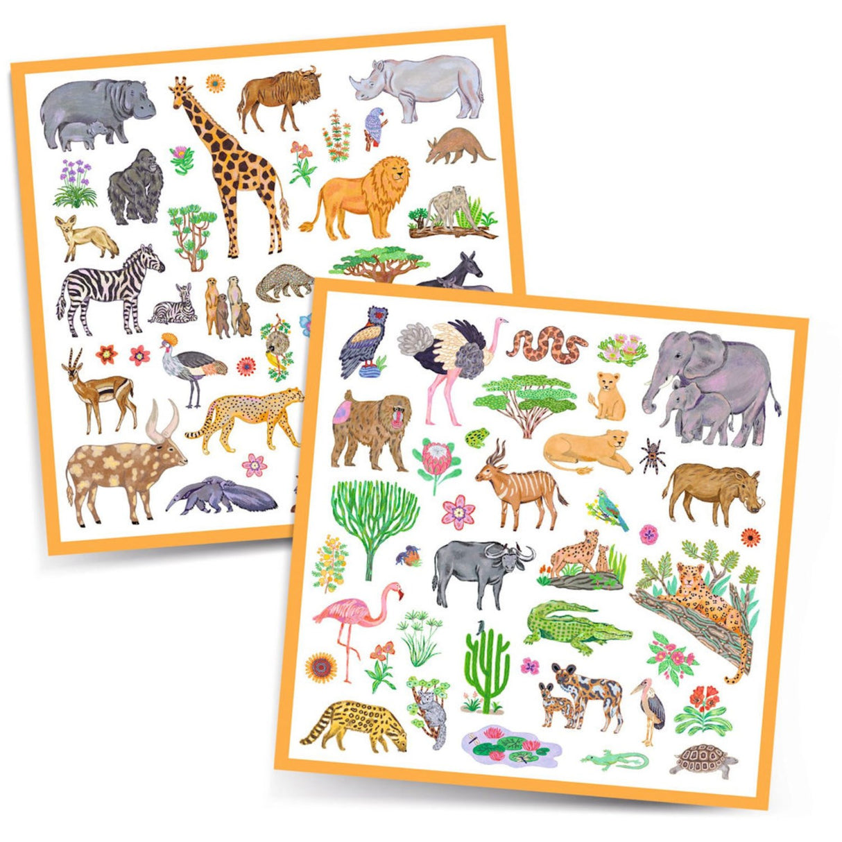 Djeco Klistermærker, Kenya