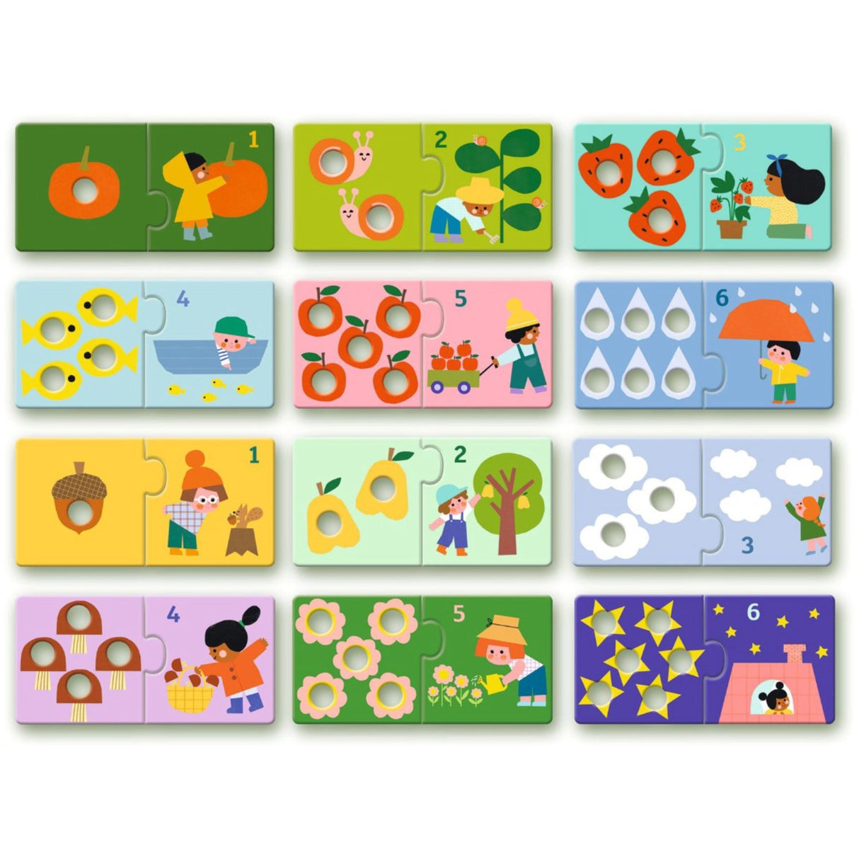 Djeco Puzzle Duo, Tal