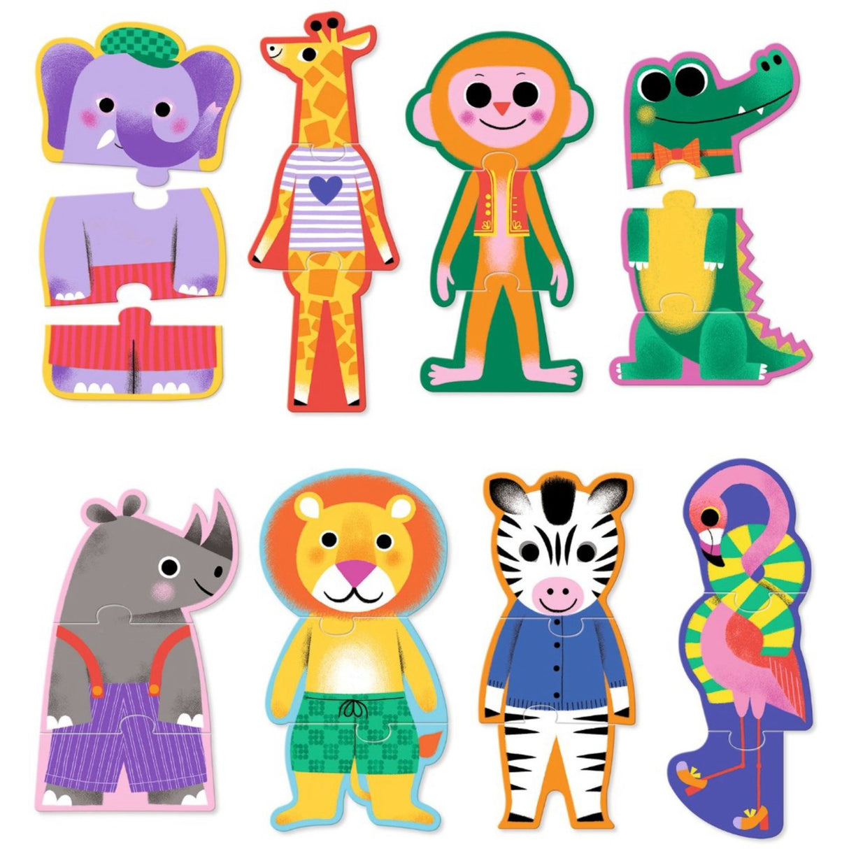 Djeco Puzzle Trio, Jungle