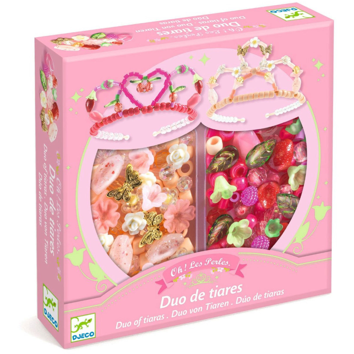 Djeco Pärlor, Diadem Rosa