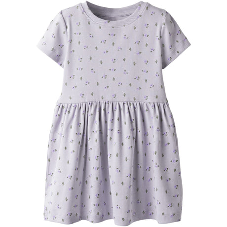 Name It Misty Lilac Nmfhofie Ss Klänning