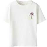 Name It Cloud Dancer Nmmhelix Ss Nreg Topp