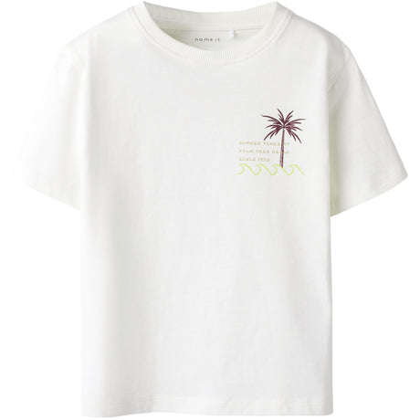 Name It Cloud Dancer Nmmhelix Ss Nreg Topp