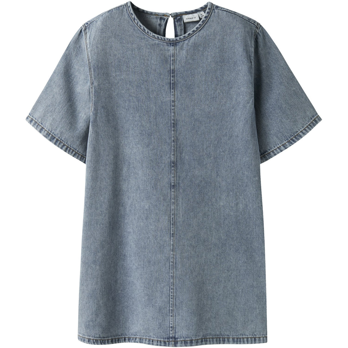 Name It Medium Blue Denim Beau 2/4 Denim Klänning