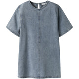 Name It Medium Blue Denim Beau 2/4 Denim Klänning