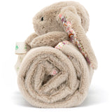 Jellycat Blyg Kanin, Beige Äng Filt