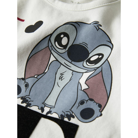 Name It Bright White Nmfjamin Stitch Ls Topp Box Noos Wdi