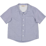 MarMar Fine Cotton Navy Stripe Tage Skjorta