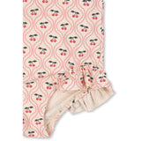 Konges Sløjd Cherry Pink Motif Merle Ls Baddräkt Grs