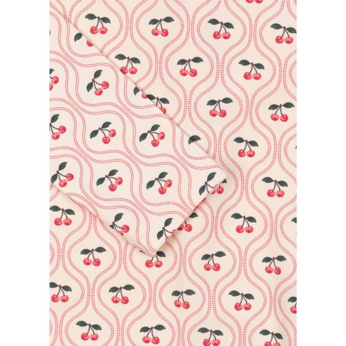 Konges Sløjd Cherry Pink Motif Merle Ls Baddräkt Grs