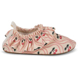 Konges Sløjd Cherry Pink Motif Merle Frill Badskor
