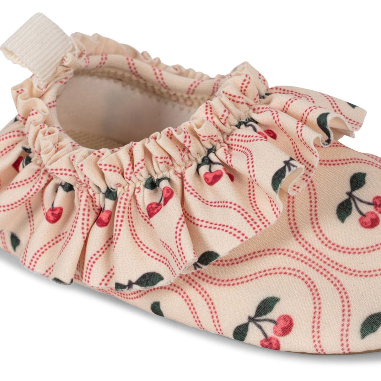 Konges Sløjd Cherry Pink Motif Merle Frill Badskor