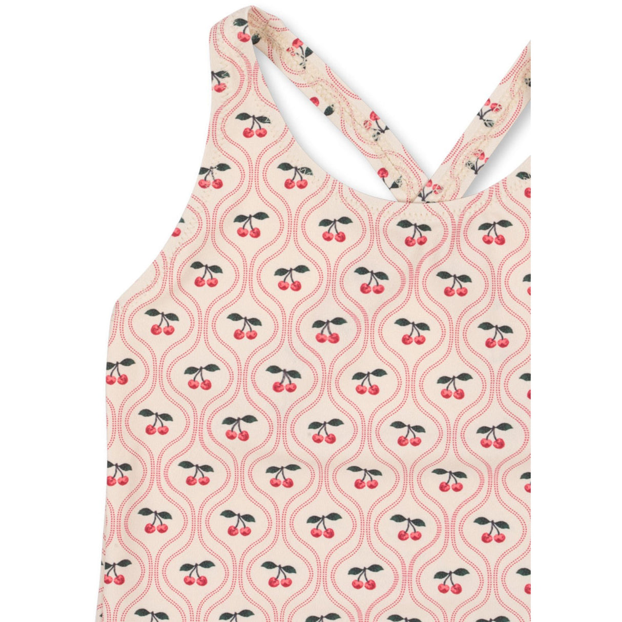 Konges Sløjd Cherry Pink Motif Merle Baddräkt Grs