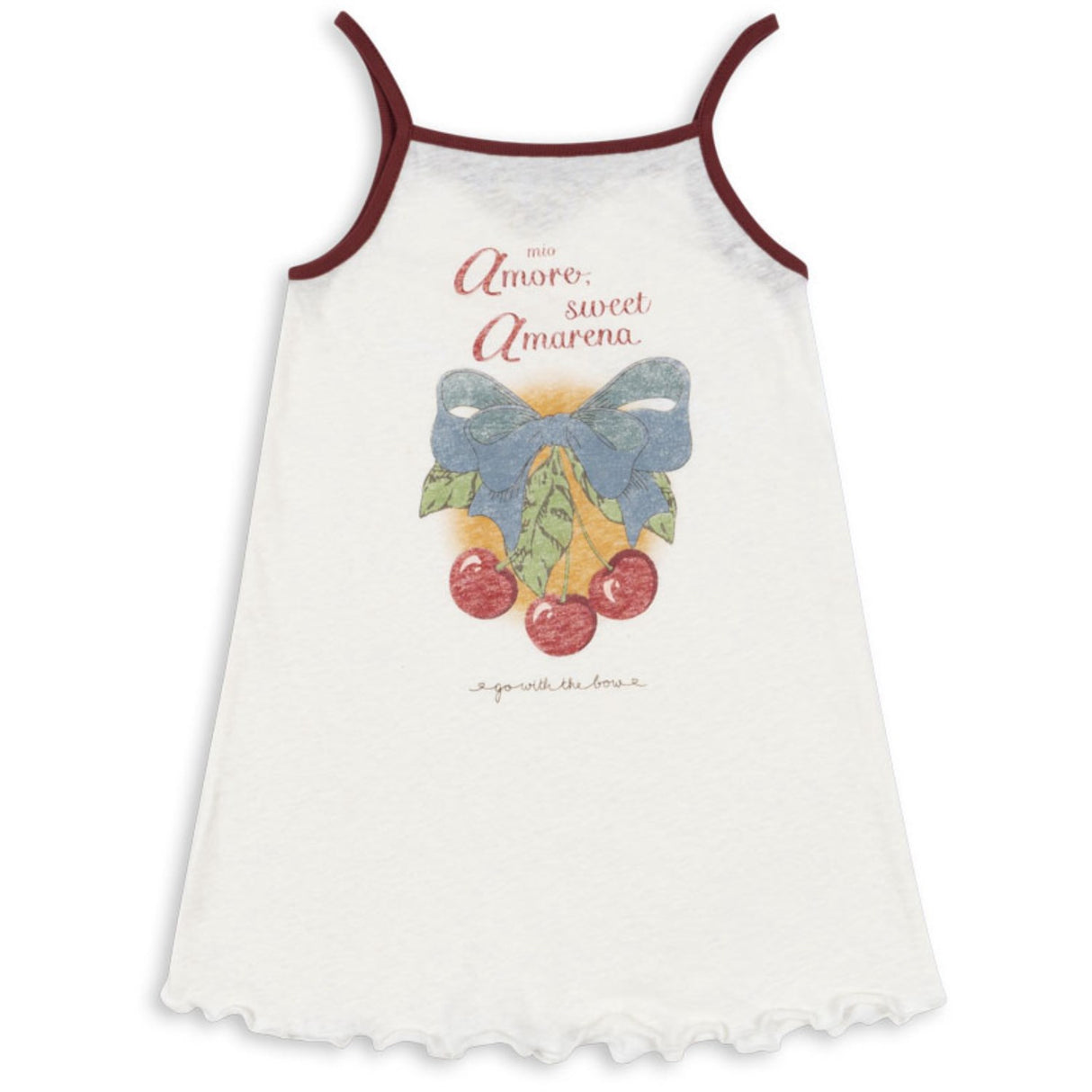 Konges Sløjd Off White/Amarena Era Rem Klänning Ocs