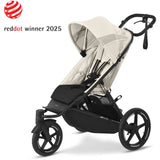 Cybex Avi Spin BLK Barnvagn Seashell Beige Light Beige