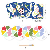 Djeco Kreativ Målning, Krypa & Krypa