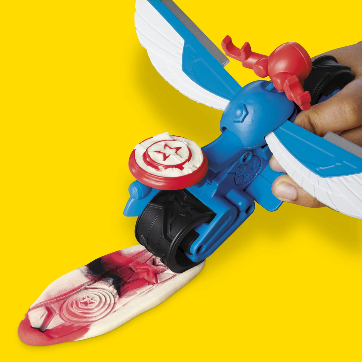 Play-Doh Captain America Moto-Skærer