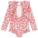 Konges Sløjd Rose Anglaise Manuca Ls Baddräkt Grs