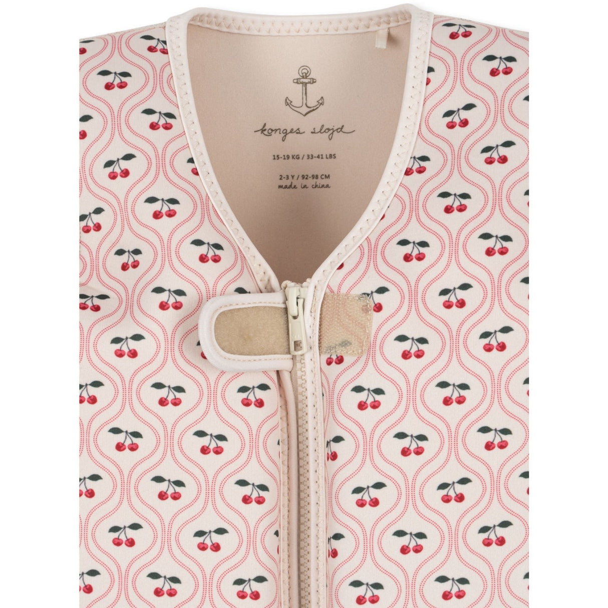 Konges Sløjd Cherry Pink Motif Avery Simväst