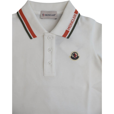 Moncler Natural Ss Pikétröja T-Skjorta