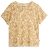 Mini Rodini Beige Mini Leopard AOP Ss Tee