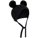 Mini Rodini Black Fine Stickad Baby Mössa