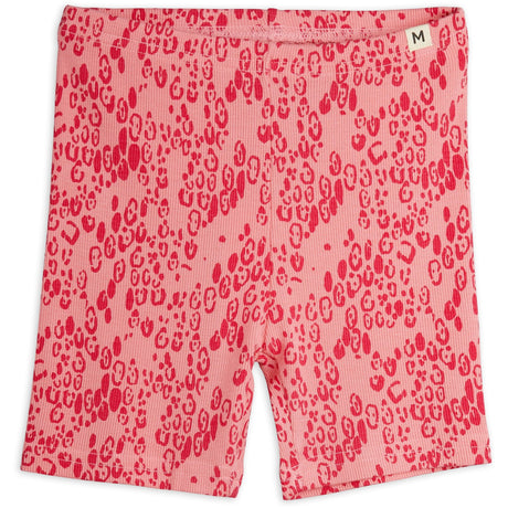 Mini Rodini Pink Mini Leopard AOP Bike Shorts