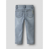 Name It Light Blue Bleached Denim Nmmtheo Dnmthayer 2689Swe Key Pant Noos