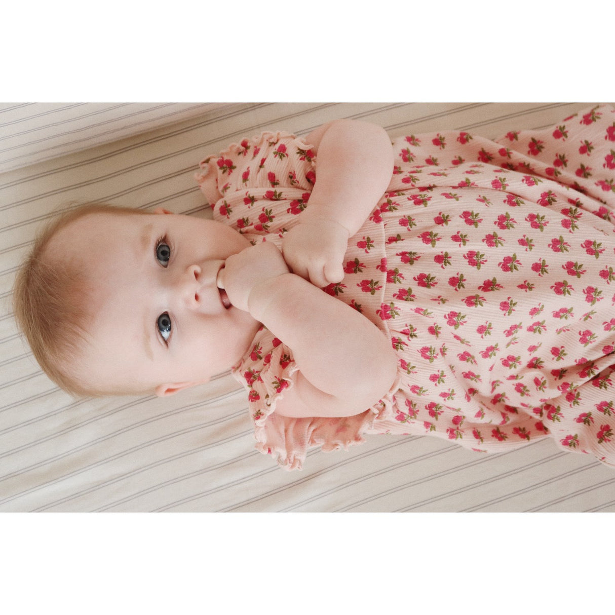 Konges Sløjd Rosie Rose Chleo Frill Romper Ocs