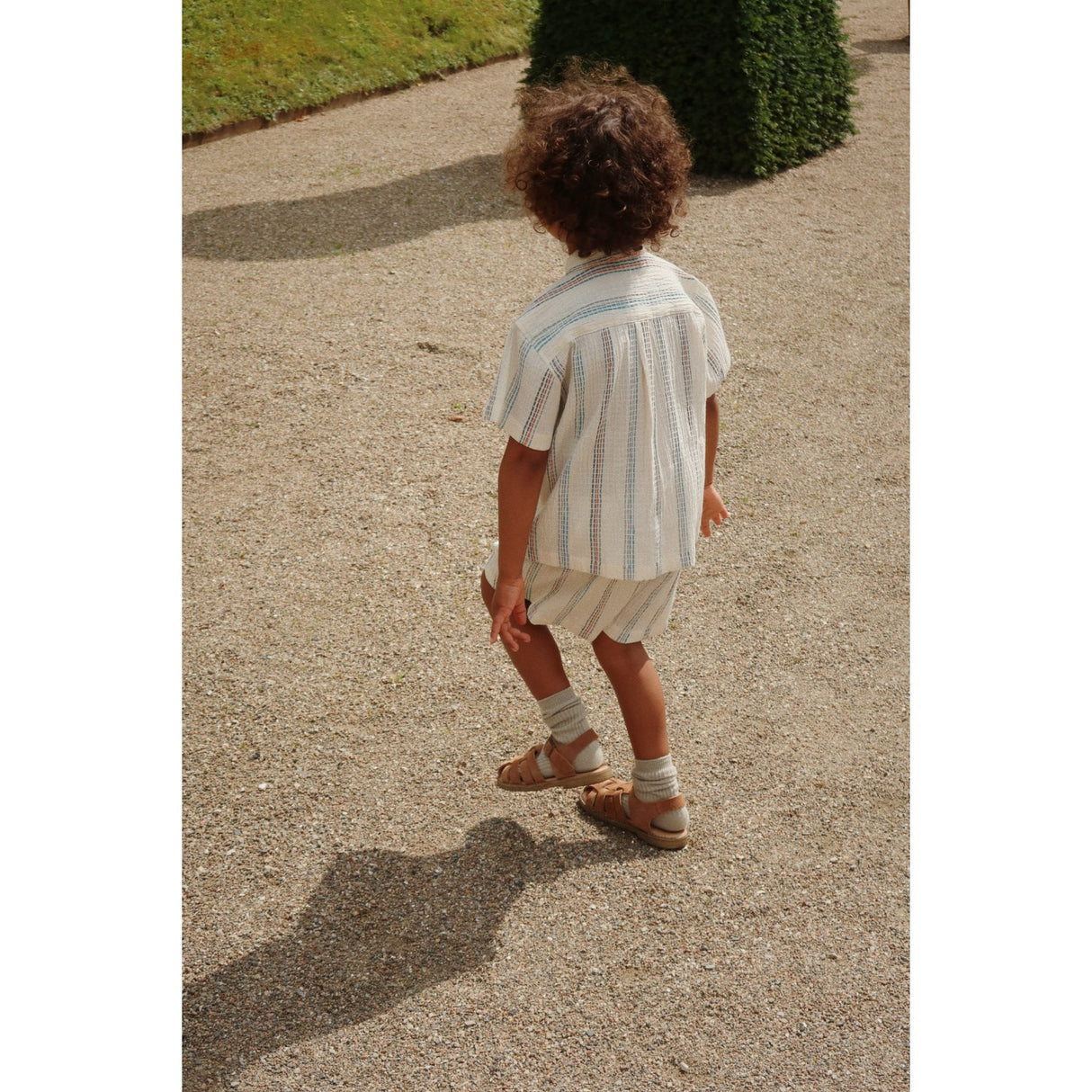 Konges Sløjd Antique White Vincent Ss Skjorta Gots