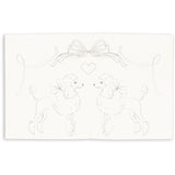 Konges Sløjd Green Tea Check Målarbok och Färg Pencils Fsc