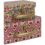 Konges Sløjd Pink 2 Pack Resväska Fsc