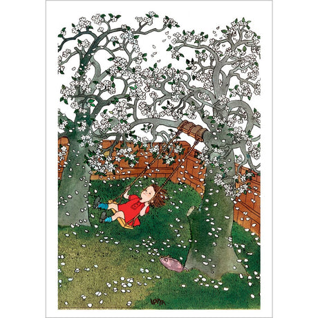 Poster & Frame Astrid Lindgren - Swing - Lotta On Troublemaker Street