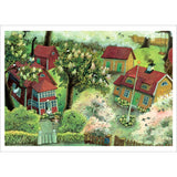 Poster & Frame Astrid Lindgren - Running In The Garden - Lotta On Troublemaker Street