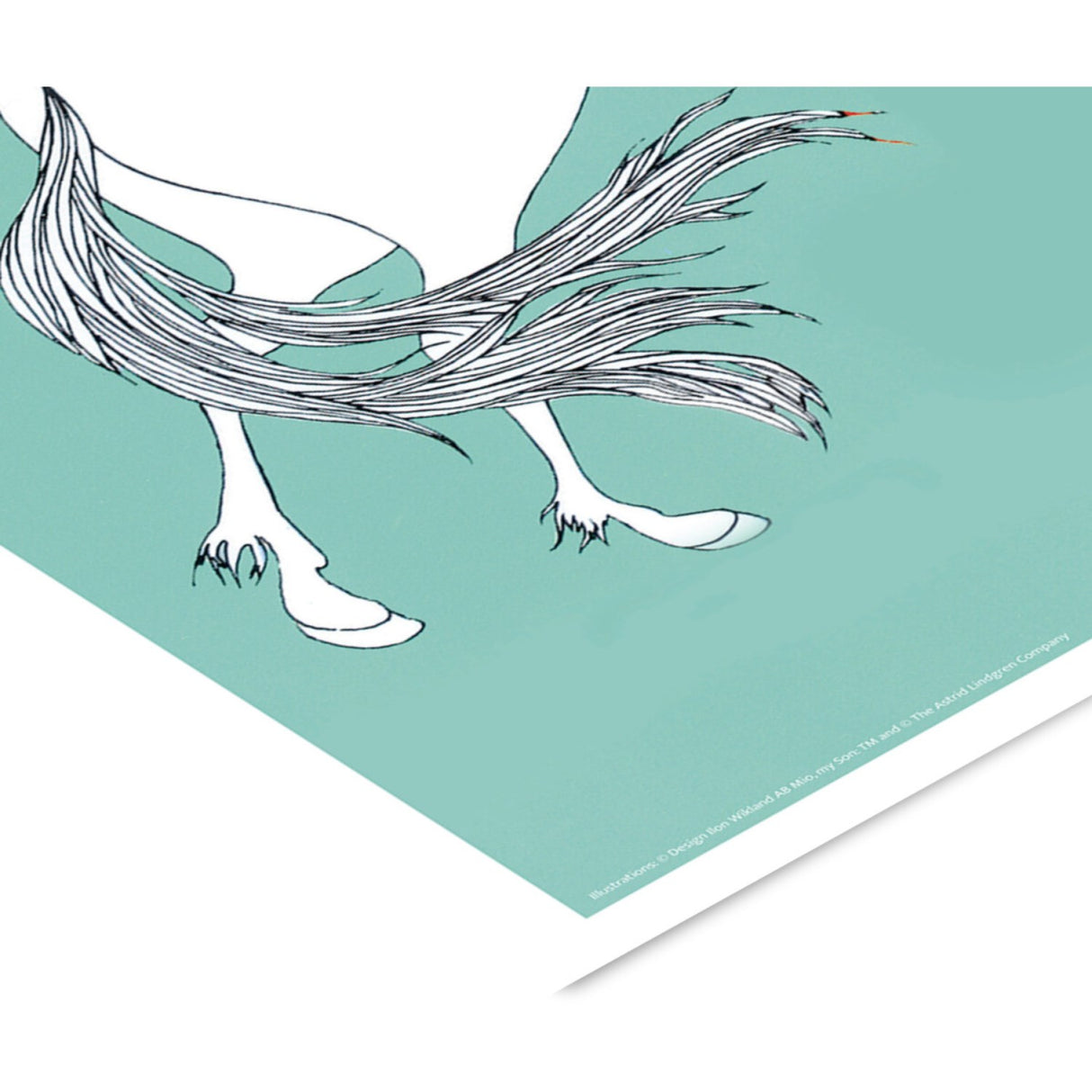 Poster & Frame Astrid Lindgren - On Horse Back - Mio My Son