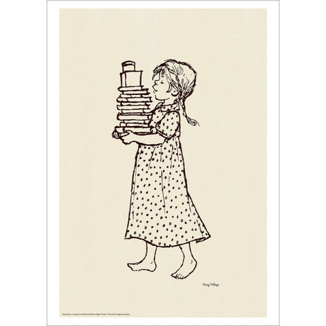 Poster & Frame Astrid Lindgren - Books - Noisy Village