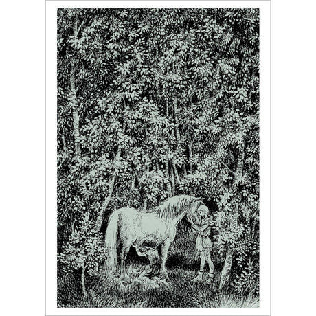 Poster & Frame Astrid Lindgren - A Special Bond - Ronja The Robbers Daughter