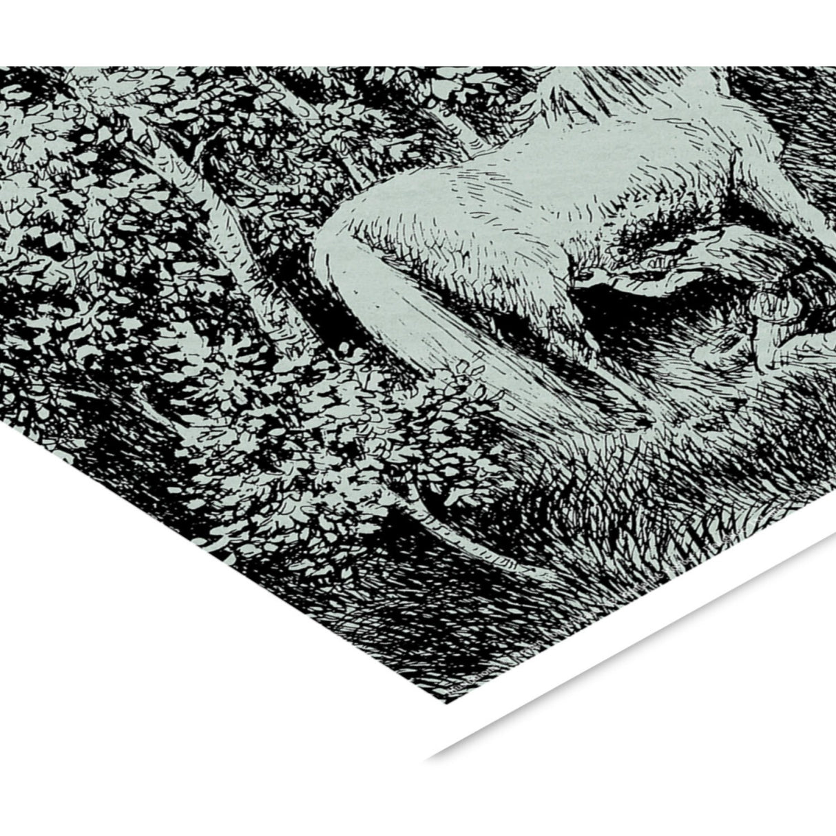 Poster & Frame Astrid Lindgren - A Special Bond - Ronja The Robbers Daughter