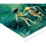 Poster & Frame Astrid Lindgren - Horses In The Woods - Ronja The Robbers Daughter