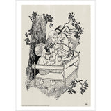 Poster & Frame Astrid Lindgren - The Wood Cabin - Lotta