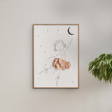 Poster & Frame Mette Handberg - Ballerinaskor Ella