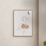 Poster & Frame Mette Handberg - Ballerinaskor Ella