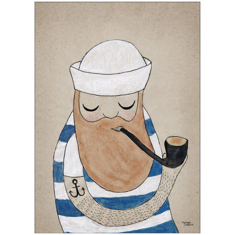Poster & Frame Michelle Carlslund - Kids - Sailor
