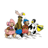 Poster & Frame Rasmus Klump - Alle Vennerne