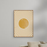 Poster & Frame THE MIUUS STUDIO - Boho Sun