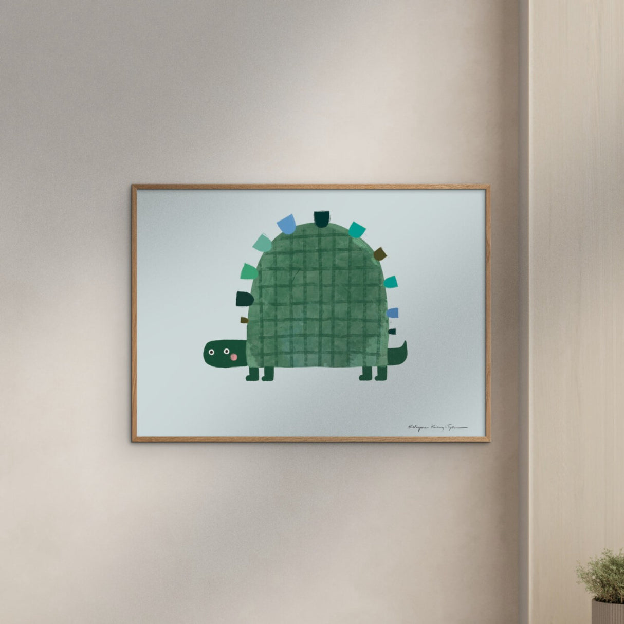 Poster & Frame Wild Apple - Turtle