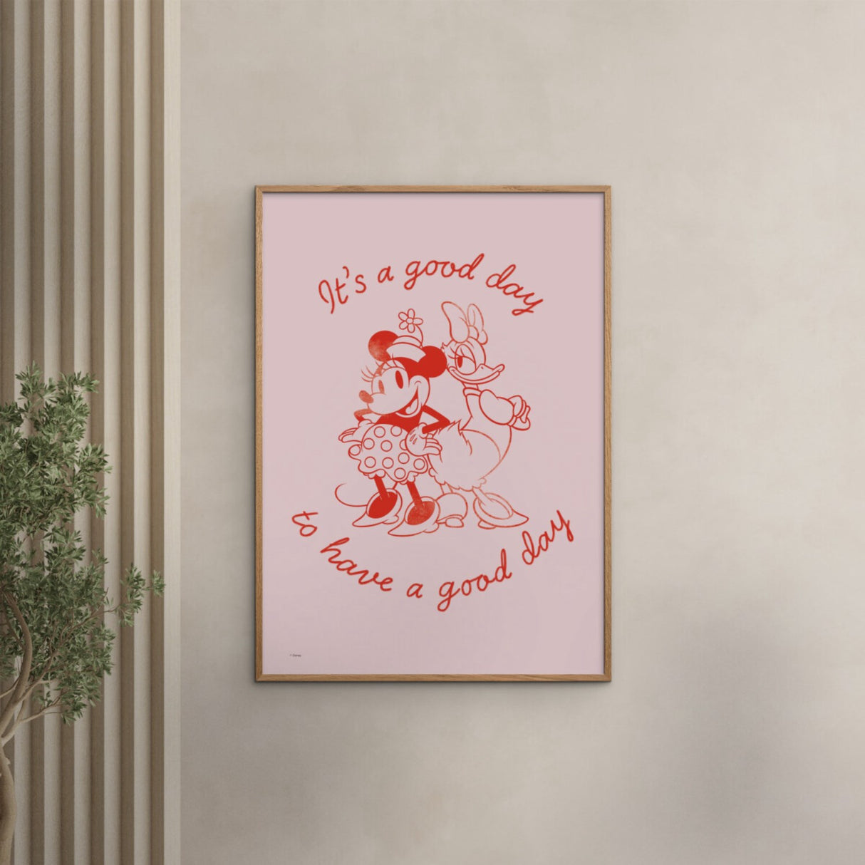 Poster & Frame Disney - It's A Good Day To Have Fun