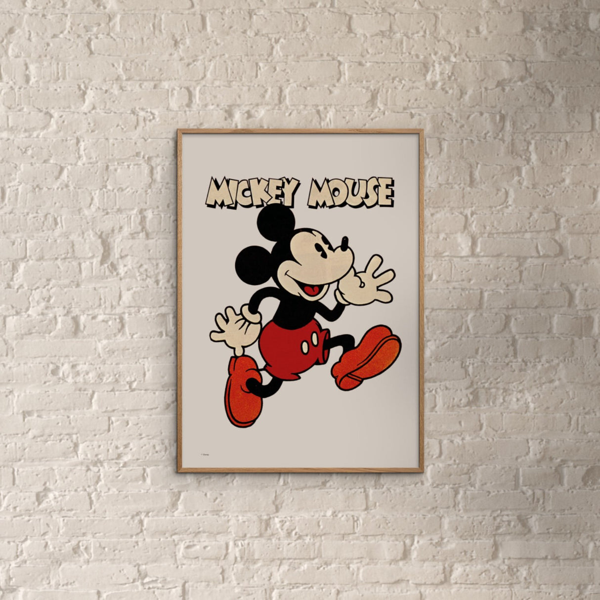 Poster & Frame Disney - Mickey Vintage No. 01