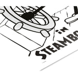 Poster & Frame Disney - Mickey In Steamboat Willie