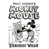 Poster & Frame Disney - Mickey In Steamboat Willie
